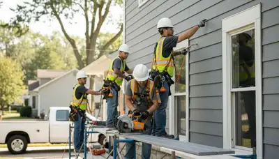 Siding contractor in Milwaukee, WI providing expert exterior siding installation and replacement services