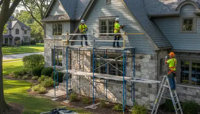 Siding contractors in Milwaukee, WI providing professional exterior siding services