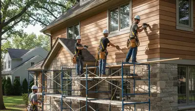 Siding contractors serving Milwaukee, WI with expert exterior home siding installation and repair