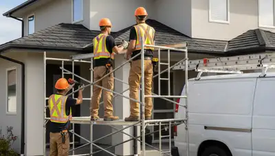 Milwaukee, WI gutter installation by FX Remodeling & Exteriors for home rain and snow protection