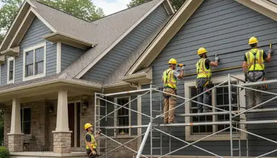 Milwaukee, WI siding contractor page image for exterior siding services