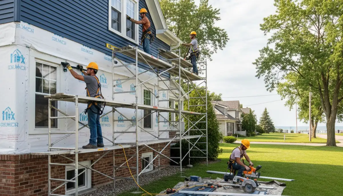 Milwaukee, WI siding contractor serving homes with professional exterior siding installation and repair