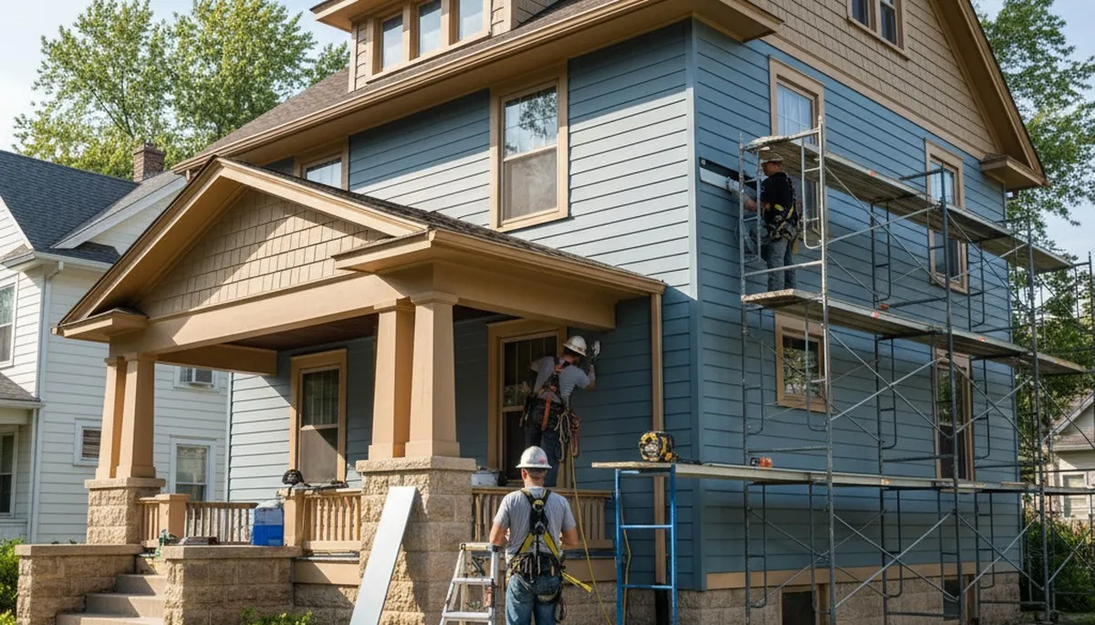Siding contractors in Milwaukee, WI providing professional exterior siding services