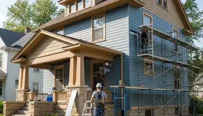 Siding contractors in Milwaukee, WI providing professional exterior siding services