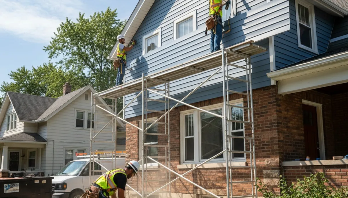 Siding contractor in Milwaukee, WI providing expert siding installation and exterior home improvement services