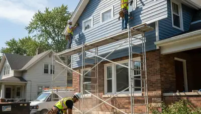 Siding contractor in Milwaukee, WI providing expert siding installation and exterior home improvement services