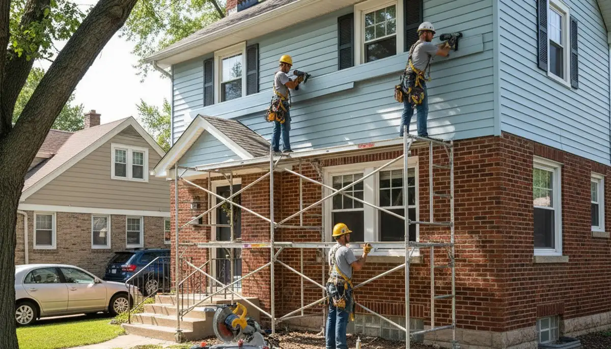 Siding contractors in Milwaukee, WI providing professional exterior siding services