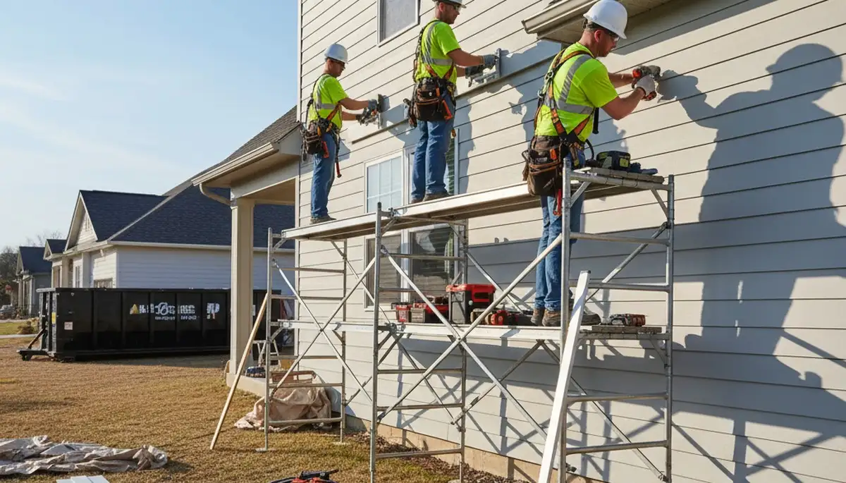 Vinyl siding installation in Milwaukee, WI for durable home exterior protection