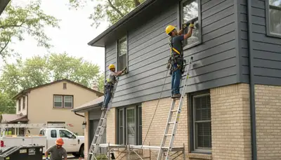 Siding contractor in Milwaukee, WI providing expert siding installation and replacement services