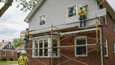 Siding contractor in Milwaukee, WI providing professional exterior siding installation and replacement services